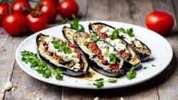 Stuffed Aubergines (brungiel Mimli)