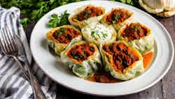 Stuffed Cabbage Rolls (Dolmeh Barg-e Kalam)