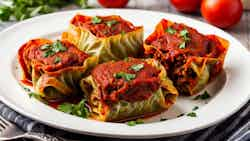 Stuffed Cabbage Rolls (Kələm Dolmasi)