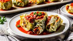 Stuffed Cabbage Rolls (polish Gołąbki)