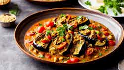 Stuffed Eggplant Curry (gutti Vankaya Koora)