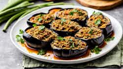 Stuffed Eggplant (ТӀулхираш)