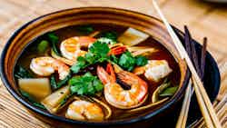 Suan La Hai Xian Tang (hot And Sour Soup With Seafood)