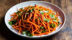 Suan La Hu Luo Bo Si (spicy And Sour Carrot Salad)