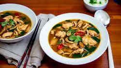 Suan La Ji Tang (spicy And Sour Soup With Chicken)