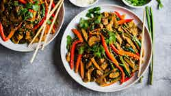 Suan La Ou Pian (spicy And Sour Lotus Root Stir-fry)