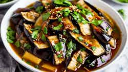 Suan Mo Qie Zi (fragrant Manchu Garlic Eggplant)