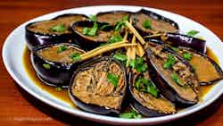 Suan Ni Qie Zi (braised Eggplant With Garlic Sauce)