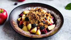 Sugarloaf Mountain Apple And Blackberry Crisp