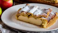 Swabian Apple Strudel (Schwäbischer Apfelstrudel)