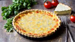 Swabian Cheese and Tomato Tart (Schwäbische Käse-Tomaten-Tarte)