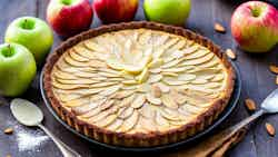 Swedish Apple and Almond Tart (Svensk Äpple- och Mandeltarte)