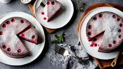 Swedish Lingonberry Cheesecake (Svensk lingonbärskaka)