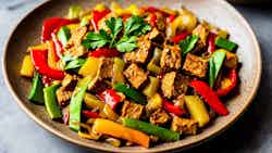 Sweet And Sour Tempeh Stir-fry