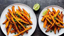 Sweet Potato Fries With Lime Aioli