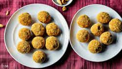 Sweet Wheat Flour Balls (churma Ladoo)