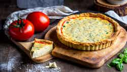 Swiss Cheese And Tomato Tart