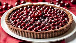 Swiss Chocolate Cherry Tart