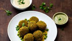 Taameya (falafel With Tahini Sauce)