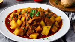 Tagine Batata (algerian Lamb And Potato Tagine)