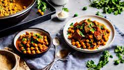 Tagine Djaj (algerian Lamb And Chickpea Tagine)