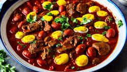 Tagine Djaj (algerian Lamb And Egg Tagine)