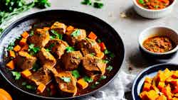 Tagine Lablabi (algerian Lamb And Pumpkin Tagine)