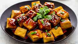 Tahu Goreng Kecap Manis (fried Tofu With Sweet Soy Sauce)