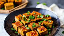 Tahu Isi Sambal Kacang (stuffed Tofu In Peanut Chili Sauce)