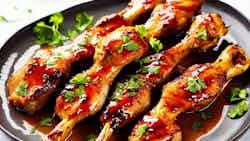 Tamarind-Glazed Chicken Drumsticks (Cuisses de poulet glacées au tamarin)