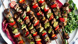 Tandir Kabob (fragrant Herb-stuffed Lamb)