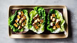 Taoist Temptation Tofu Lettuce Wraps (道教诱惑豆腐生菜包)