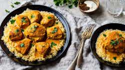 Tavuk Sarma (golden Apricot Chicken)