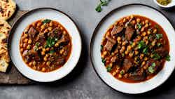 Thareed Bil Laham (spiced Lamb And Chickpea Stew With Flatbread)