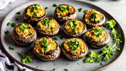 Thuringian Stuffed Mushrooms (Thüringer Gefüllte Pilze)