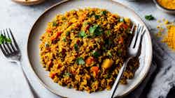 Timatim Fitfit (ethiopian Spiced Rice Pilaf)