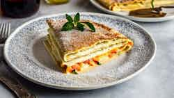 Timballo Di Scrippelle Alla Molisana: Molisan Crepe Pie