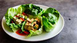 Tofu Rafute Lettuce Wraps
