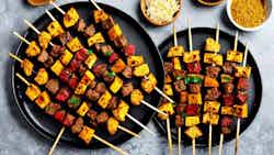 Togolese Spiced Beef and Yam Skewers (Brochettes de Bœuf et Ignames)