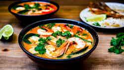 Tom Yum Soup With Seafood (thai-inspired Tom Yum Soup With Seafood)