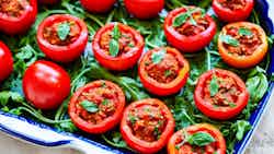 Tomates Rellenos A La Andaluza (andalusian-style Stuffed Tomatoes)