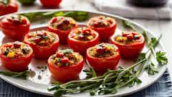 Tomates Rellenos Chilenos (chilean-style Stuffed Tomatoes)