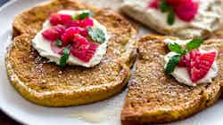 Tostadas Francesas De Guayaba Y Queso Crema (guava Cream Cheese French Toast)