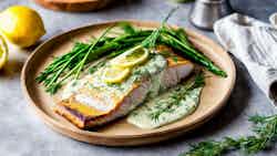 Towy Valley Trout With Lemon And Dill Sauce