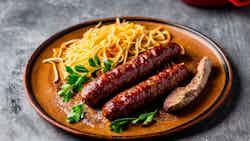 Traditional Kazakh Sausage (kazy)