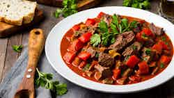 Triglav Mountain Beef Goulash (Triglavski Gozdni Golaž)