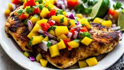 Tropical Mango Salsa Chicken