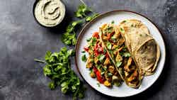 Tunisian Chicken Shawarma With Tahini Sauce