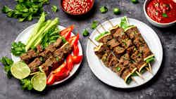 Turkmenistan Lamb Kebab Wraps (Turkmenistan Kebab Dürüm)