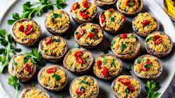 Tuscan Stuffed Mushrooms